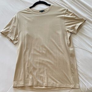 Classic Beige Short Sleeve Men's Tee